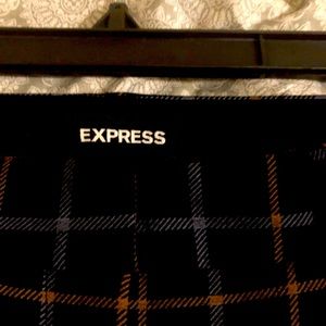Express plaid pants worn twice